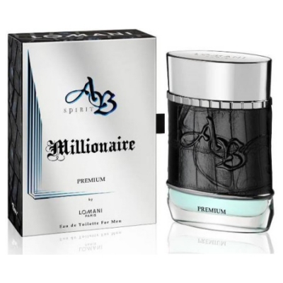 Lomani AB Spirit Millionaire Premium Men - Eau de Toilette para hombre 100 ml